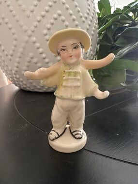 Vintage Occupied Japan Handmade Japanese Ceramic Figurine Boy